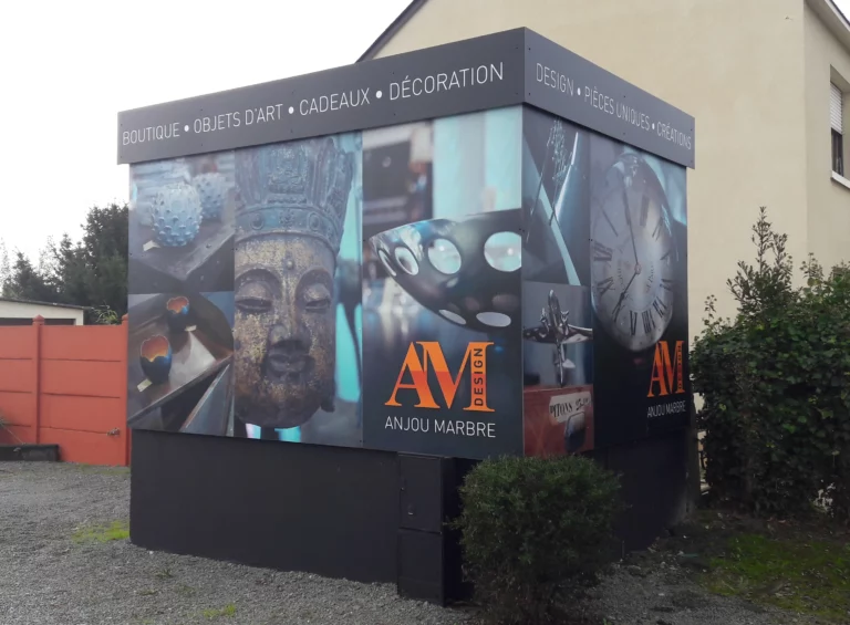 Décor réalisé par Panneaux-Rama, près d’Angers