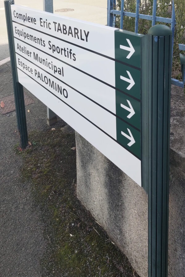 Panneaux-rama Signaletique exterieure-parking