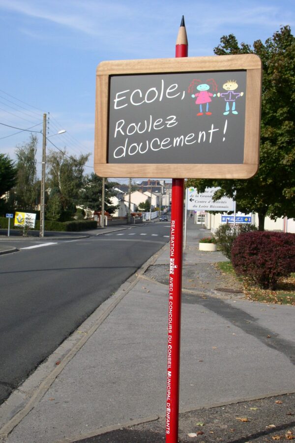 Panneaux-rama panneau école